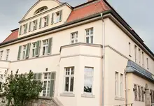 Blick auf die Villa Martin auf dem Campus der Universität Erfurt, Katholisch-Theologische Fakultät